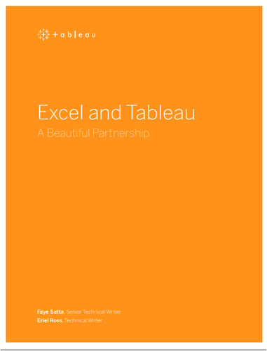 Trade Secrets from Excel & Tableau Whitepaper