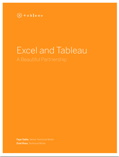 Trade Secrets from Excel & Tableau Whitepaper